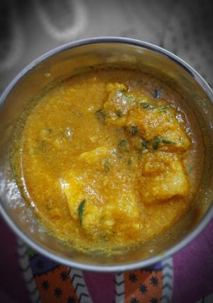 A picture of Besan ke Gatte Recipe – बेसन के गट्टे.