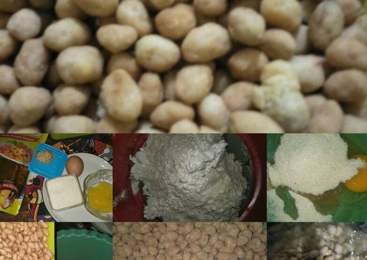 Kacang telur rasa bawang