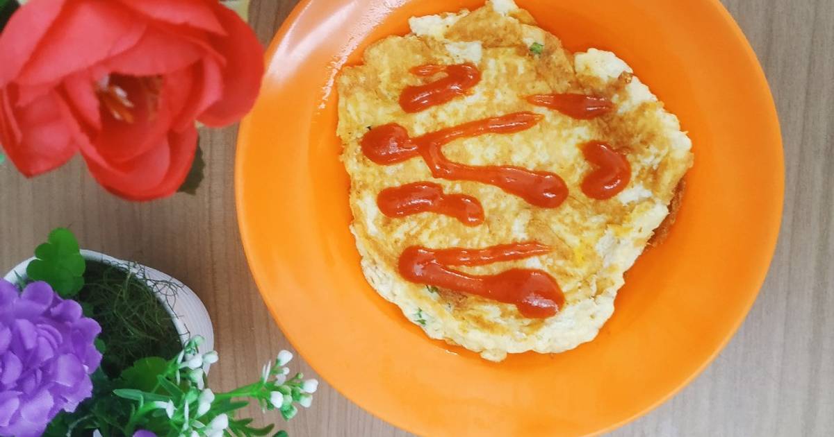 Resep Omelet Tahu Praktis Oleh Yelvi Levani Cookpad