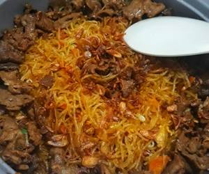 Resep Terbaik Bihun goreng toping daging slice Lezat Mantap Resep Terbaik Bihun goreng toping daging slice Lezat Mantap