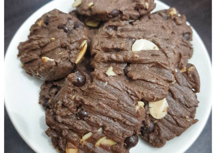 Almond Chocochips Cookies