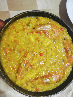 Una foto de Arroz caldoso o paella, al gusto.🥘