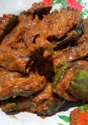 Foto resep Sambal terong hijau makyus