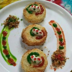 A picture of Bread kachori.
