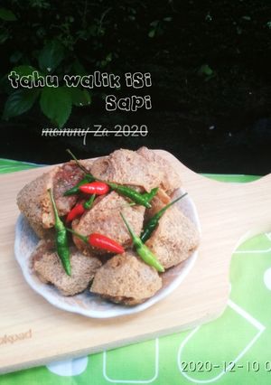 Foto resep Tahu walik isi sapi