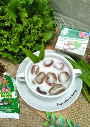 Foto resep Biji kelapa Kuah Santan 🥥🥥🥥