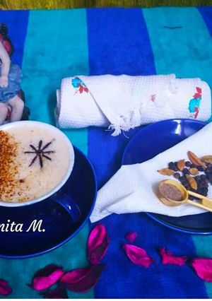 A picture of Coconut-chocolate drink.