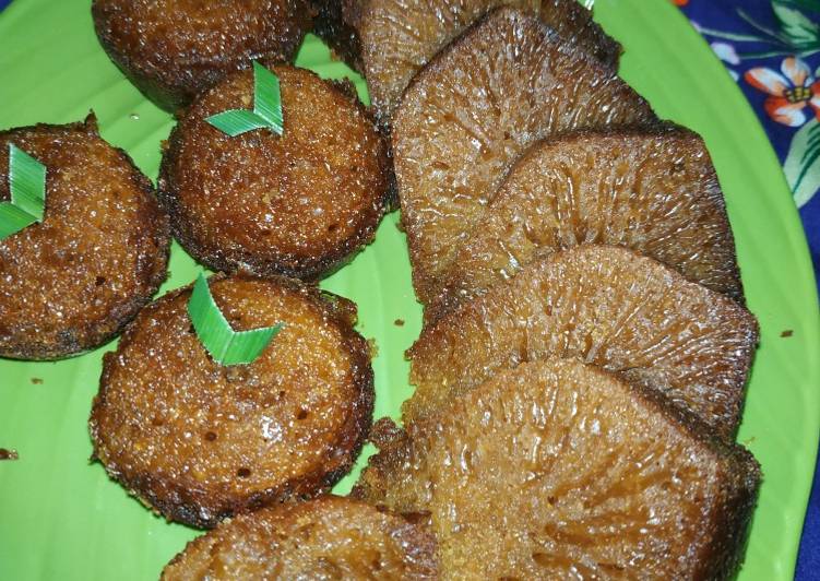 Bolu Karamel (Sarang Semut) No Mixer