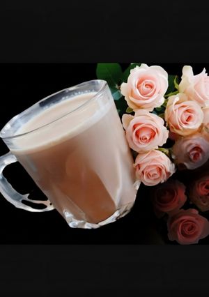 عکسی از دستور شیر چای کاراملی