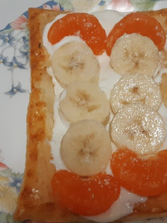 Una foto de Tartaletas de yogur y fruta