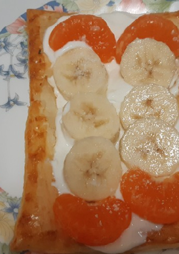 Una foto de Tartaletas de yogur y fruta