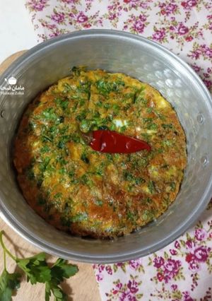 عکسی از دستور املت سیب‌زمینی