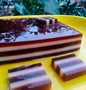 Cara Mudah Membuat Resep Puding Lapis Coklat Susu (M24) yang Enak Banget Anti Ribet, Mantap