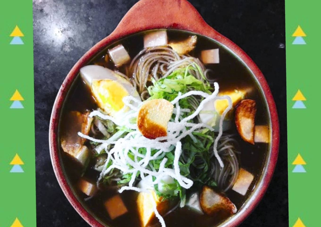 Ramen de pollo & tofu🤟💕