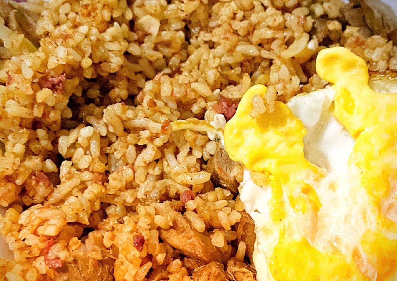 Nasi Goreng Daging Rendang