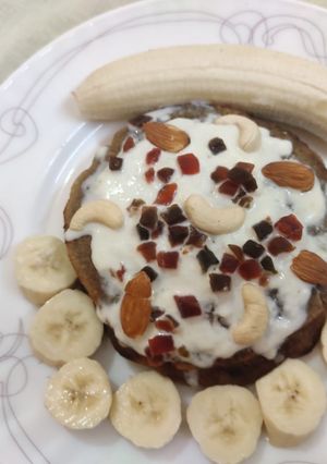 A picture of Banana pancakes.