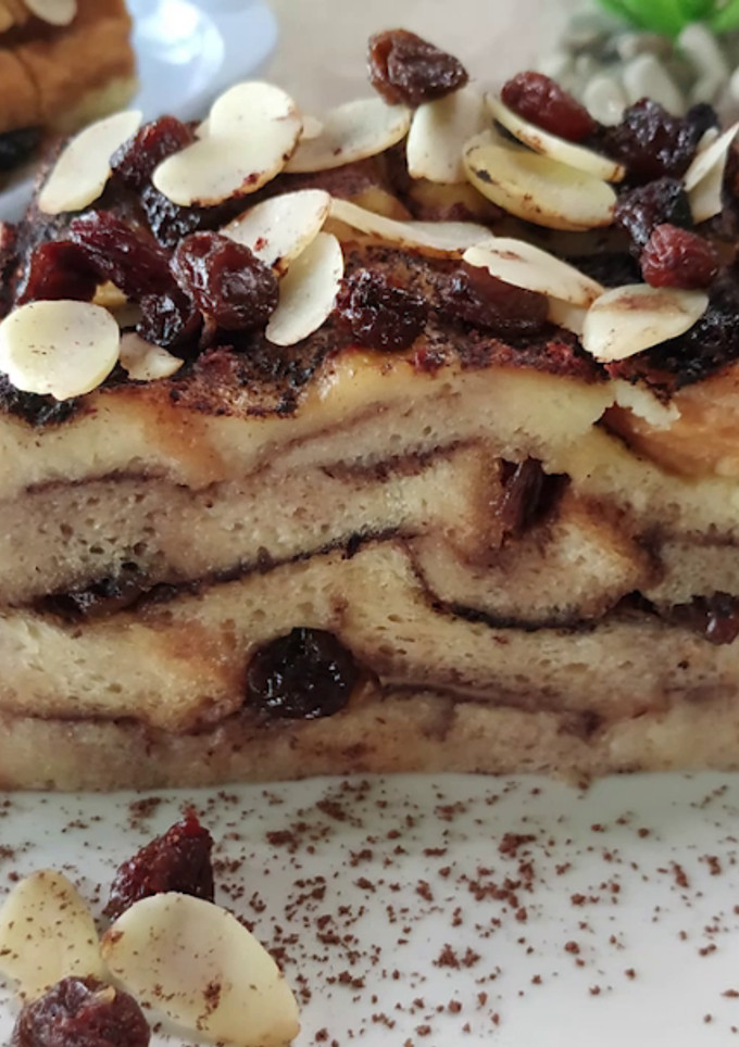 Foto resep Puding Roti Tawar Kukus