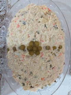 عکسی از دستور سالاد الویه