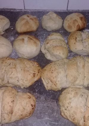 Una foto de Panes caseros saborizados