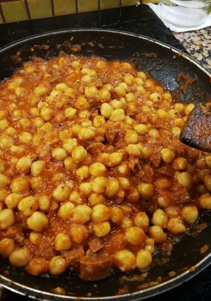 Una foto de Garbanzos Con Chorizo de agárrate