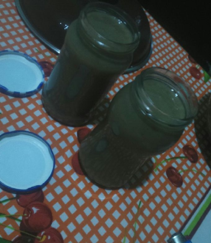 Una foto de Dulce de leche casero con leche en polvo!!