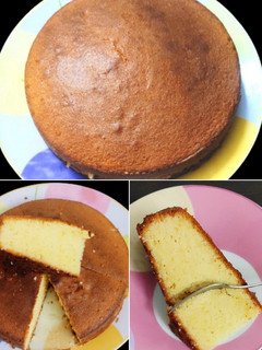 வெனிலா ஸ்பாஞ்ச் கேக் (Venila sponge cake recipe in tamil)🍰 செய்முறை முக்கிய புகைப்படம்