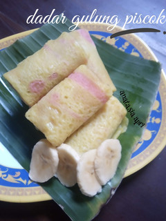 Foto resep Dadar Gulung Piscok (pisang coklat)