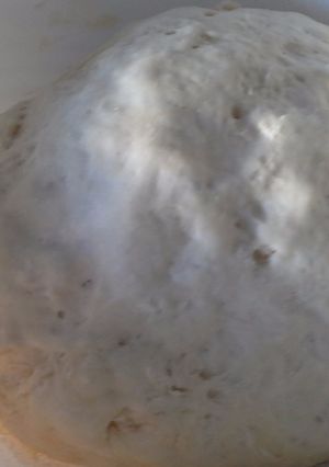 Una foto de Masa para hacer pizza