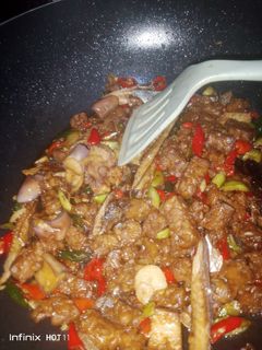 Foto resep Oseng koltok tempe