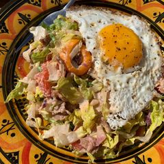 A picture of Leftover Kebab Salad.