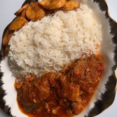 A picture of Grilled fish | tomatoe sauce | fish stew.