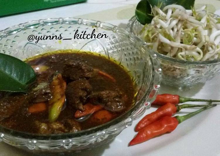 Rawon Ayam ala @yunns_kitchen