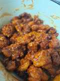 Pollo Agridulce con Semillas de Lino