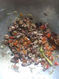 Foto resep Tumis cumi asin