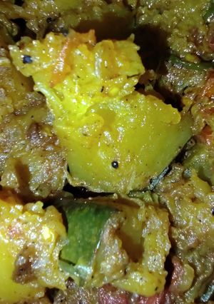 A picture of Pumpkin curry.
