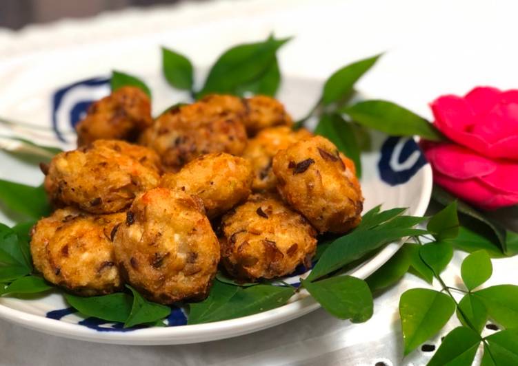 Simple Way to Prepare Japanese Shrimp and Tofu fried Dumplings in 27 Minutes for Mom