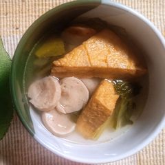 A picture of Fried Tofu Soup.