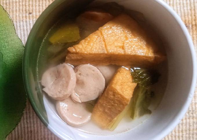 Fried Tofu Soup