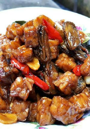 Foto resep Oseng kerang tempe