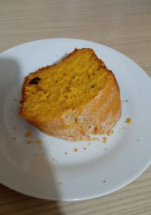 Una foto de Queque de zanahoria licuado