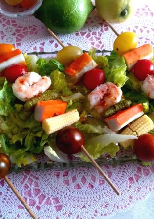 Una foto de Pinchos marinos