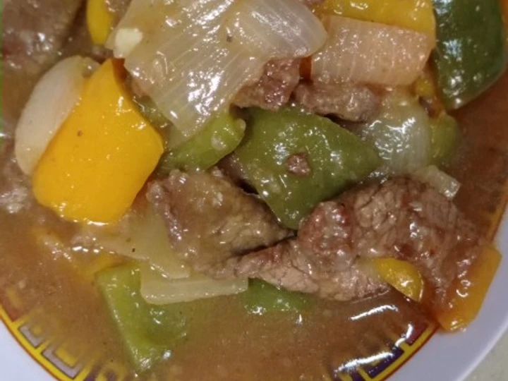 Langkah Gampang Membuat Resep Beef Black Pepper (Sapi Lada Hitam) Anti Ribet, Enak