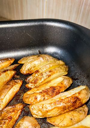 Una foto de Papas al horno