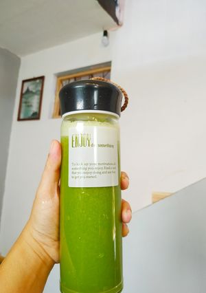 Hình của món Nước ép xanh giảm cân.