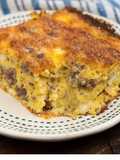 Chorizo sausage casserole