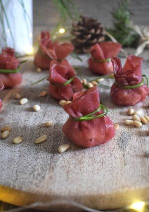 Une photo de Bouchées de bresaola