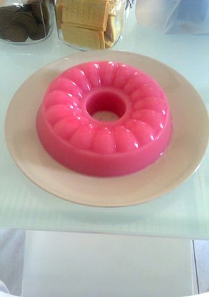 Foto resep Agar2 merah santan