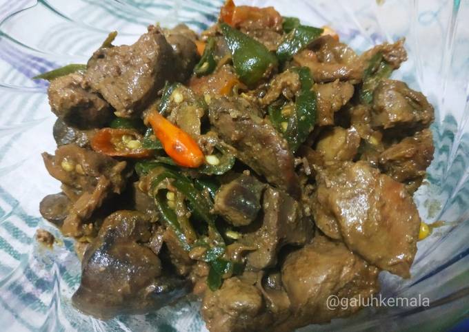 Resep Oseng Ati Ampela Cabe Ijo yang Menggugah Selera