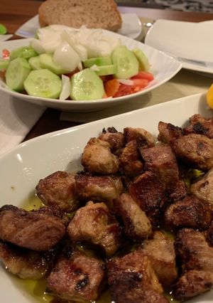 Φωτογραφία της συνταγής Τηγανιά χοιρινή