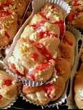Strawbery Streusel Bread (Tanpa Ulen- Overnight Dough)